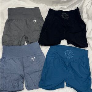 Gymshark Shorts Set: Vital Seamless 2.0 & Legacy Logo Tight shorts
